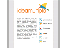 Tablet Screenshot of ideamultipla.it